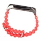 thumbnail image 2 of Correa de reloj de silicona con carcasa protectora de acero inoxidable, accesorio apto para Mi Band 7, color rojo, 2 of 10