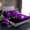 Black Purple, variant on Castle Fairy Motorcycle Motocross 3pcs Twin Sheet Sets,Extreme Sport Twin Fitted Sheet,Graffiti Splash Breathable Flat Sheet,Luxury Boys Bedroom Decor