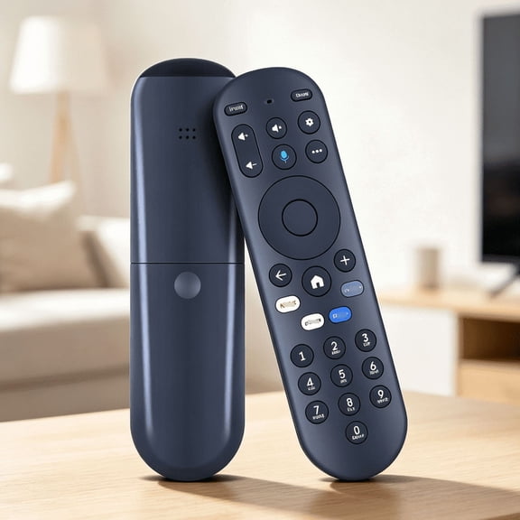 7601-Z00720-0044EMTK JSK17601RA0 Voice Remote for XU*MO TV, Long Distance Wireless Control, Black
