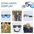 thumbnail image 5 of COCOSAND Baby Sunglasses with Strap Square UV400 for Infant Toddler Boys Girls Age 0-24 Months, 2-Pack, 5 of 7