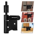 thumbnail image 2 of Door Security Latch Door Slide Latch Stainless Steel Gate Door Latch Sliding Latch Lock, 2 of 8