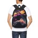 thumbnail image 4 of Balery Explosive Fluid Splash Art Mochila para hombre y mujer - Tela Oxford 600D resistente - Gran capacidad, resistente al agua, ideal para la escuela, viajes y senderismo, 4 of 6