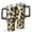 Leopard Print Pattern, variant on OBREWU Colorful Spots Pattern Tumbler with Handle and Lid,Colorful Spots Pattern 40oz Double Wall Vacuum Insulated Tumbler,Cups Gift for Women and Men