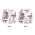 thumbnail image 3 of Salouo Beautiful Butterfly Print Women's 2 in 1 Running Shorts Double-Layer Shorts Athletic Workout Gym Yoga Shorts Running Shorts for Women-Medium, 3 of 7