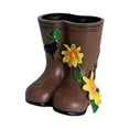thumbnail image 2 of Jarrón de Flores en Forma de Bota, Maceta con Forma de Bota de Lluvia para El Alféizar de La Ventana., 2 of 7