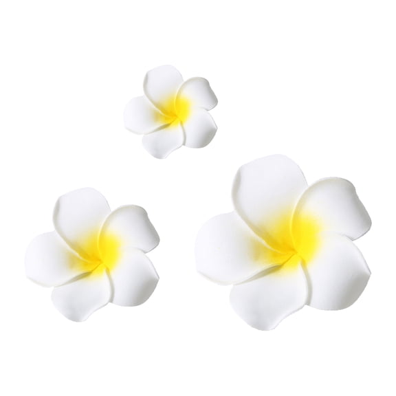 Elegant Plumeria Flower Hair Clip Vacation Hairpin Girl Barrettes Side Hairclip Female Hair Shaping Tool Hair Decors