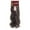 Dark Brown Mix Bleach Blonde, variant on LELINTA 24" Curly Wave Clips in Synthetic Hair Extensions Hair pieces for Women double double weft 7 piece full head