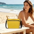 thumbnail image 4 of Waterproof Travel Toiletry Bag, Basic Yellow Pvc Storage, Outdoor Swimming Drifting, Portable Phone Dry Pouch Build Build, Summer Travel Essential Gift Gift Gift, 4 of 7