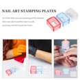 thumbnail image 3 of UPGRATOR 3Sets Nail Stamping Plates and Stamper Kit with Easy Pick Patterns for DIY Nail Art, 3 of 7