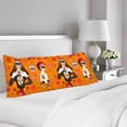 thumbnail image 2 of ABPHOTO Day Of Dead Body Pillow Covers Pillowcase Throw Pillows 20x60 inch, 2 of 2