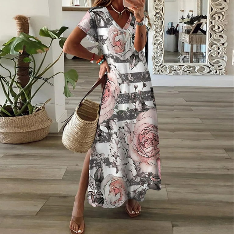 Walmart long clearance dress