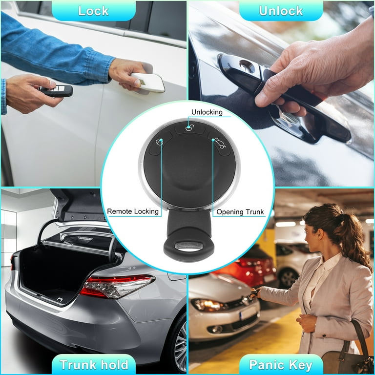 3-Button Keyless Remote Key Fob Case – For BMW Mini Cooper 2007-2014