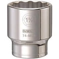 thumbnail image 1 of Stanley Tools 7516503 DWMT74603OSP 0.75 Drive 12 Point Socket, 1.625 in., 1 of 1
