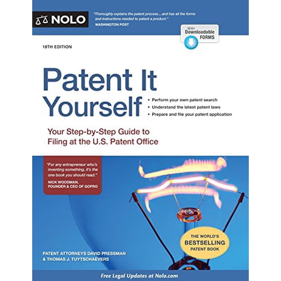 Pre-Owned Patent It Yourself: Your Step-by-Step Guide to Filing at the U.S. Patent Office (Paperback) 1413322573 9781413322576