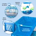 thumbnail image 4 of Cuna Corral Mecedor Starkids S12-7 Con Cambiador Azul, 4 of 5