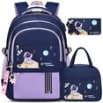 thumbnail image 1 of Mochila ACESAK impermeable y ligera para niñas con bolsa de almuerzo, 1 of 7