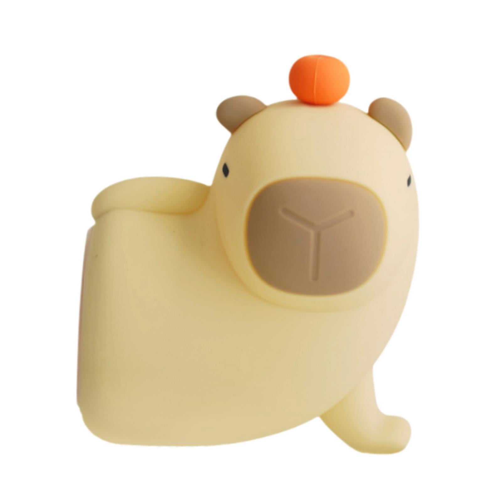 oshhnii Capybara Night Light Novelty Bedside Lamp for Breastfeeding Tabletop Nursery