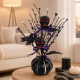 thumbnail image 6 of AURIGATE Mini Halloween Tree, Black Gothic Tabletop Bat Tree with Spiderweb for Home Mantel Decor, 6 of 6