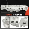 thumbnail image 6 of A-Premium Aluminum Dual Carburetor Intake Manifold Compatible with Ford Mercury Flathead V8-2-Barrel 1949-1953, Replace for# 91015985, 6 of 6