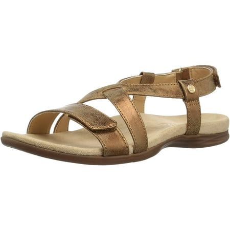 tan cross strap sandals