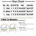 thumbnail image 2 of WREESH Push-Up Bra Adaptive Bra Women Underwire Development Period Gathering Breathable Underwear Sports Three Buckle Daily Bra Small Bra Lift Padded Bra Underwear Beige, 2 of 4