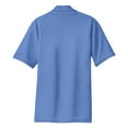 thumbnail image 6 of Womens Rapid Dry Cotton/Polyester Polo T-Shirt Riviera Blue Large, 6 of 6