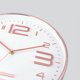 thumbnail image 3 of Reloj de pared Matsuzay 12 pulgadas decorativo moderno oro rosa mecanismo silencioso, 3 of 6