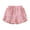 Pink, variant on JoyHoop Toddler Girl Gingharm Shorts Summer Casual Elastic Waist Seersucker Ruffle Shorts for Baby Pants Bottoms