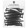 thumbnail image 2 of Cauldham Black Wood Screws #9 x 2-1/4 Inch for Door Hinges - 25 pack, 2 of 7