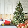 thumbnail image 3 of Costway 6Ft Unlit Hinged PVC Artificial Christmas Tree Premium Spruce Tree w/ 928 Tips, 3 of 10
