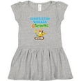 thumbnail image 3 of Inktastic Construction Worker in Training Girls Toddler Dress, 3 of 5