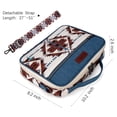 thumbnail image 3 of Montana West Bible Cover with Leather Bookmark Crossbody Church Protective Book Bag, Navy, 3 of 7