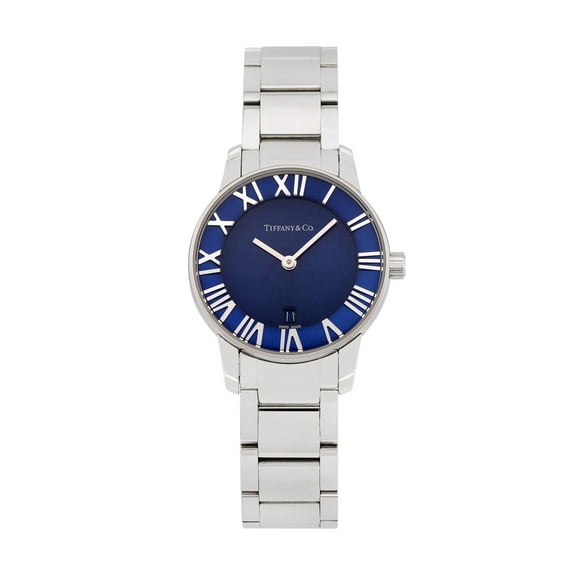 Pre-Owned Tiffany & Co. Women's Atlas 29mm Stainless Steel Wristwatch