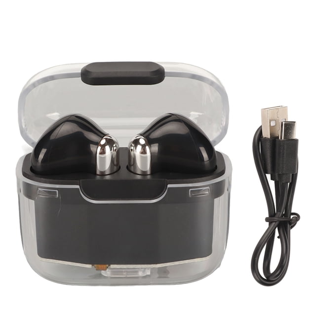Auriculares traductores de idiomas Bluetooth 5,3 compatibles con 144 idiomas auriculares inalámbricos con funda transparente