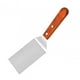 thumbnail image 2 of 2x Plana de Metal para Pescado, para Hamburguesas con Mango de Madera, para Pizza de Acero Inoxidable con Agarre Suave para 2 piezas, 2 of 8