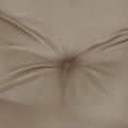 thumbnail image 5 of vidaXL Pallet Cushions 2 pcs Taupe Fabric, 5 of 5
