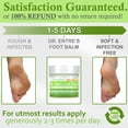 thumbnail image 5 of Dr. Entre's Foot Balm: Tea Tree Oil & Shea Butter Based - Foot Cream for Dry Feet, Cracked Heels and Odor, 5 of 7