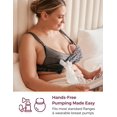 thumbnail image 4 of Sujetador Momcozy, sin costuras, manos libres, negro., 4 of 7