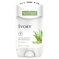 thumbnail image 2 of (3 pack) Ivory Gentle Deodorant, Hint of Aloe, 2.4oz ( 3 Count ), 2 of 8