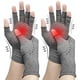 thumbnail image 5 of Guantes de ciclismo de medio dedo alivia el dolor de manos promueve la circulación sanguínea 1 par de guantes de artritis para mujeres para montañismo para el cuidado diario de ANGGREK Otros, 5 of 7