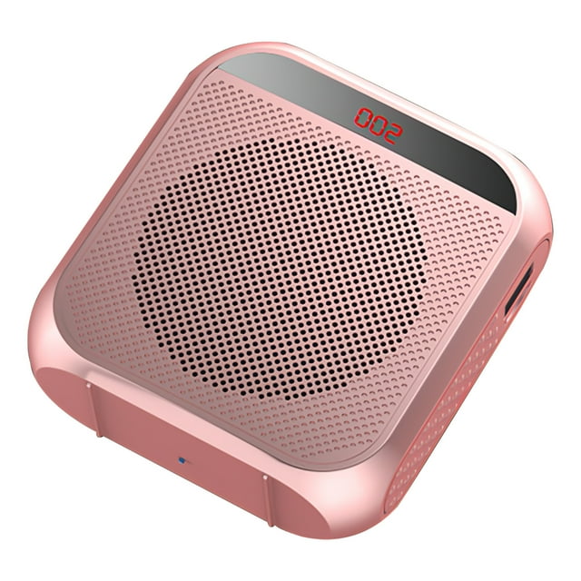 Altavoz Multifuncional Portátil 2200Mah Amplificador De Sonido Recargable Interfaz De Micrófono De 3,5 Mm Amplificador De Voz Para Enseñanza De Voz En Clase Cateissary EL010719-00