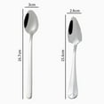thumbnail image 4 of Xeyise Fruit Spoon Stainless Steel Serrated Edge Vegetable Kitchen Gadget Cutting Tool, 4 of 4