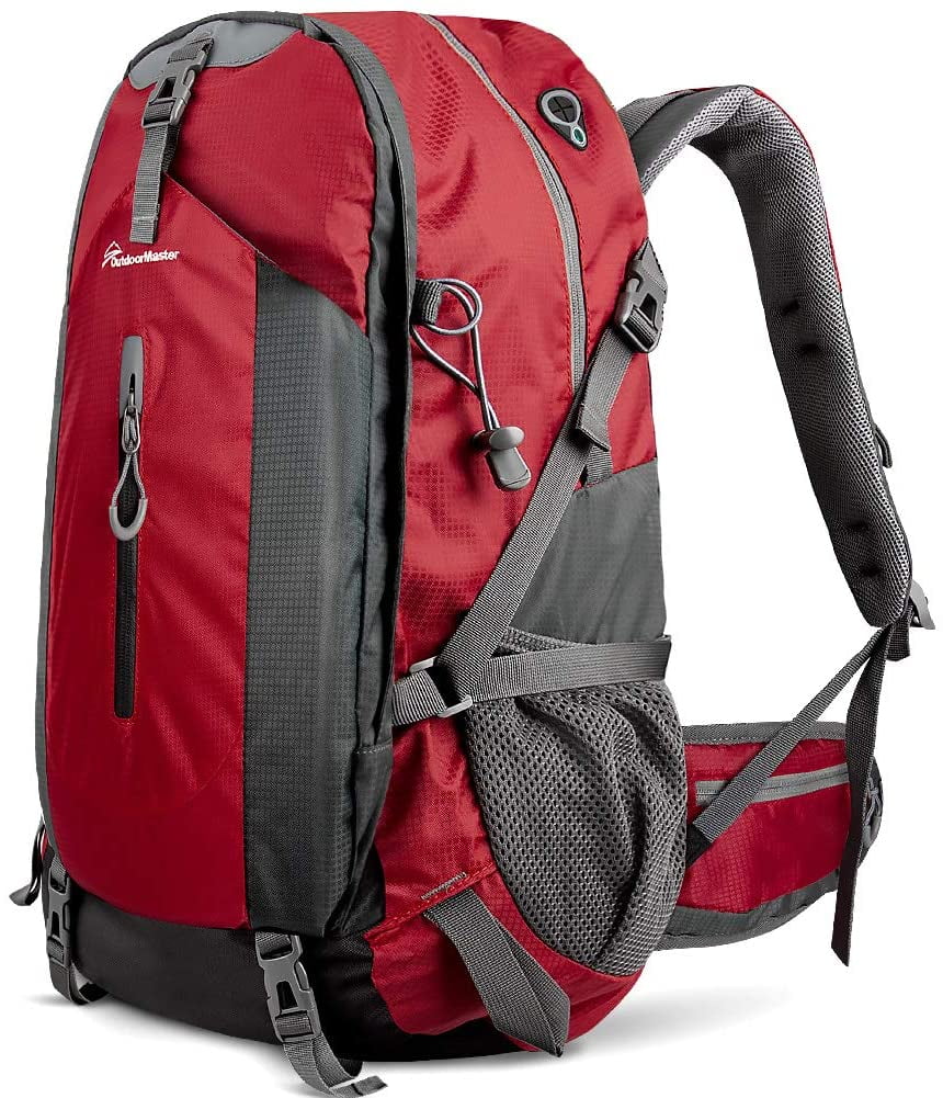 MultiStorage Compact Hiking Backpack w/ Waterproof Laptop Storage