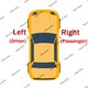 thumbnail image 2 of Emparejado para Renault Fluence 2014 parachoques delantero izquierdo y derecho luces antiniebla LED -, 2 of 4