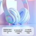 thumbnail image 4 of Bluetooth Wireless Headphones Over Ear,BERIBES 65H Playtime and 6 EQ Music Modes with Microphone, HiFi Stereo Foldable Lightweight Headset, Deep Bass for Home Office Cellphone PC Etc., 4 of 6