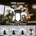 thumbnail image 5 of Rechargeable Camping Solar Light 500lm Power Bank 6 Modes Foldable For Camping Excursions Backup Fishing Cave [energy Class A+++], 5 of 5