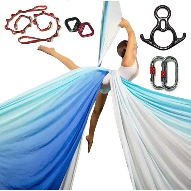 CHALKSEA Premium Aerial Silks Equipment Safe Deluxe Aerial kit