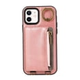 thumbnail image 6 of Allytechgroup Stylish iPhone 11 Wallet Case, Secure Phone Case for Apple iPhone 11, Multi-functional and Durable, Ring Holder Hand Wrist Stand Shockproof Case for Women Men, Pink, 6 of 7