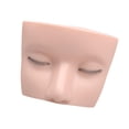 thumbnail image 4 of Cabeza de maniquí Fernando pestañas silicona Práctica maquillaje Piel blanca, 4 of 8