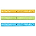 thumbnail image 2 of Charles Leonard Translucent Plastic Ruler, 12 Inch, Assorted Colors, 48 Count, 2 of 2